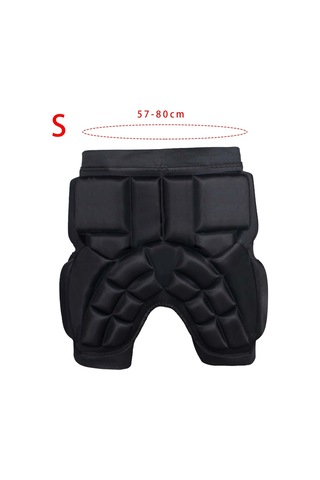 Homyl Kalça Koruma Yastığı Yastıklı Koruyucu Kayak Bmx S Siyah