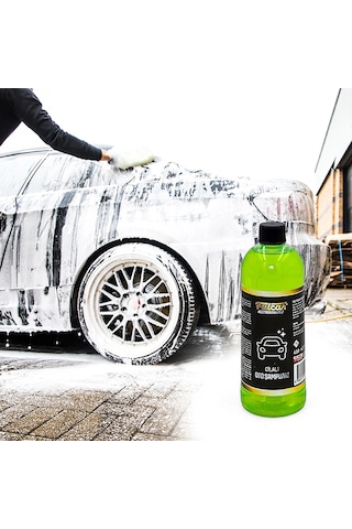 Otoşampuan 410 Ml Parlatıcı Oto Temizleyici Leke Çözücü Bakım Cilalı Konsantre Araç Şampuanı
