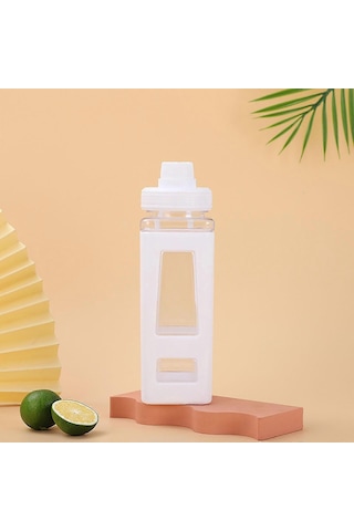 2025 Su Şişesi Su Bardağı, Büyük Kapasiteli Yaz Plastik Bardak, Spor Su Bardağı Kadın Ve Erkek Su Bardağı Öğrenci Taşınabilir Uzay Bardağı, Spor Salonu İçin Uygun A-renk Beyaz Çok Renkli