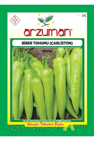 Arzuman Çarliston Biber Tohumu 10 Gr
