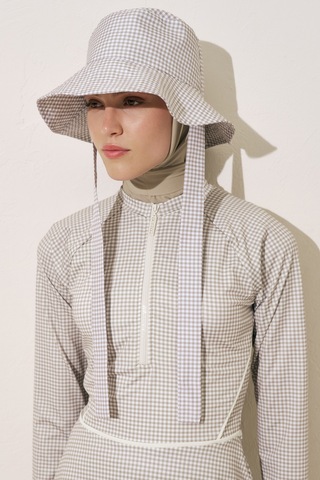 Bağlamalı Bucket Şapka Pötikare Pötikare