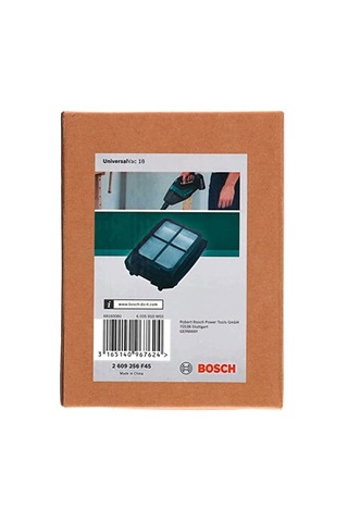 Bosch Accessories 2609256f45 Ön Filtre Bosch Universalvac 18 Akülü Elektrikli Süpürge İçin, Kartonda