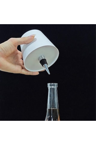 Szypzstore Humble Kablosuz Şişe Lambası, Likör Şişeleri Için Led Işıklar, Şarj Edilebilir Şarap Üç Renkli Işıklar-siyah Gapwd5 Siyah