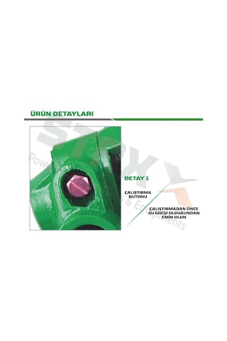 Mrs-Max Qb60 Elektrikli Su Motoru 0.5Hp 1 Inç N11.584