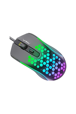 Aula S11 3600 DPI RGB Optik Oyuncu Mouse