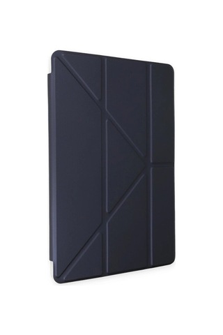 iPad Uyumlu Air 4 10.9 Kılıf Kalemlikli Mars Tablet Kılıfı - Lacivert - Yluh-855043