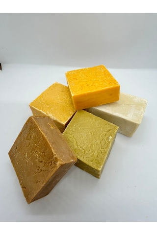 Atlas.Co By Adalinda Ardıç Katranı + Bıttım + Defne + Kükürt + Zeytinyağı Yöresel Sabun Seti 4 x 120 G