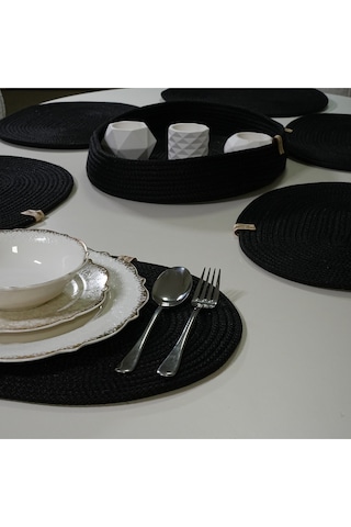 Zengin Design Home Zdh-630 Yuvarlak Supla Siyah