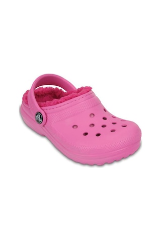 Crocs Classic Lined Pembe Çocuk Clog K Cr0175