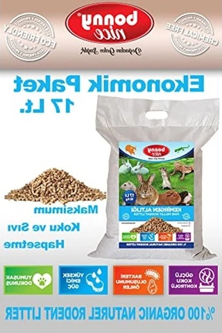 Doğal Çam Pelet Hamster Kafes Altlığı - 10 Kg