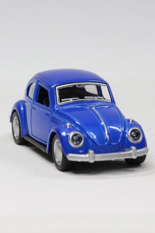 Toyaş Vosvos Beetle Çek Bırak Metal Oyuncak Araba 12 cm Mavi