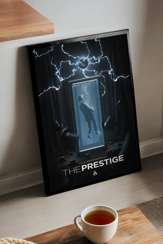 The Prestige Siyah Ahşap Çerçeveli Poster, Film Duvar Tablosu