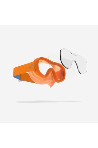 Decathlon Çocuk Şnorkel Maske Seti - Turuncu - Comfort 100