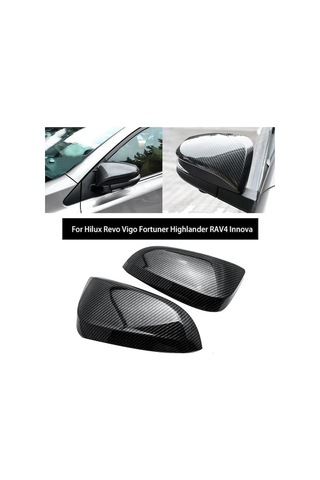 Xianwen Toyota Hilux Revo Vigo Için Karbon Fiber Yan Dikiz