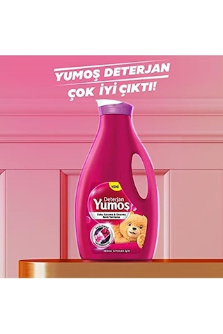 Yumoş Sıvı Bakım Çamaşır Deterjanı Renkli Giysiler 42 Yıkama 2520 2950 ML
