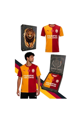 Gs Frm 041 784991 Galatasaray Orjinal Lisanslı Puma 2026/2027 İç Saha Parçalı Forma Uv Kutu Hediyeli Kırmızı - Sarı