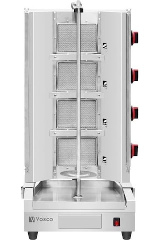 Vosco Döner Ocağı Alttan Motorlu 4 Radyan Lpg