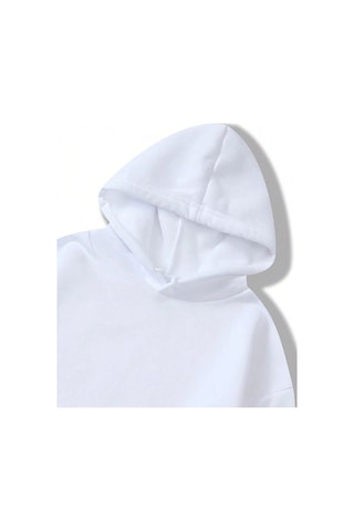 Tarzsokak Beyaz Unisex Kızlar Albüm Grafik Sweatshirt İlk Kez Çocuk Laroı Hoodie Hoodie Deras Con Capuchase