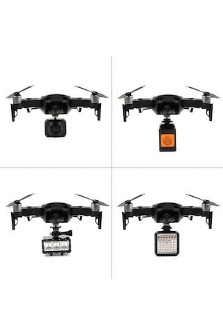 DJI Mavic Air Çok Fonksiyonlu Açı Ayarlı Mafsal Kit Işık ve Kamer