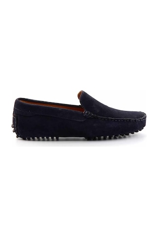 Bambi Lacivert Leather Erkek Loafer Ayakkabı E01350003502 Lacivert