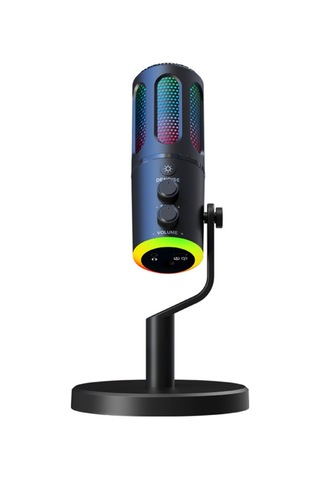 Skycıty Usb Kapasitif Mikrofon, Hemen Kullanılabilir, Rgb Işık Efekti