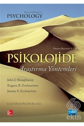 Psikolojide Araştırma Yöntemleri - John J.Shaughnessy - Eugene B.Zechmeister - Nobel Akademik Yayıncılık