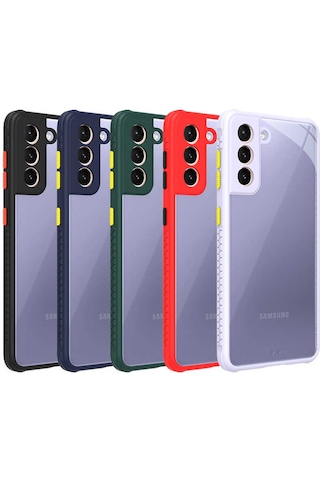 Galaxy S21 Kılıf Zore Kaff Kapak Mor
