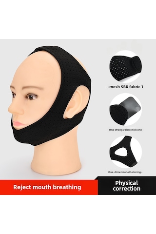 Qingmipy Xie Rui Marka Uyku Düzeltme Aleti: Burun Tutanak Engelleyici, Açık Ağız Uyku Koruyucu, Yumuşak透气材质 İle Yüz Şekli Düzeltme Özelliği