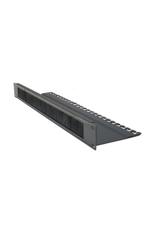Kastap 1U Patchcord Taşıyıcılı Fırçalı Organiser