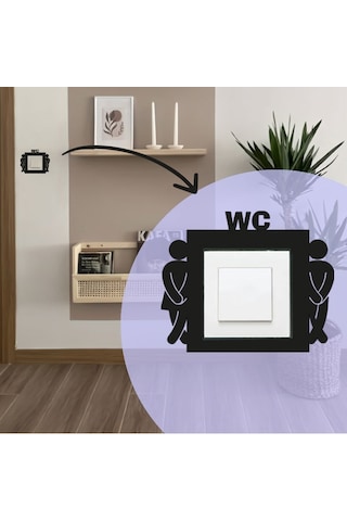 Priz Süsü Anahtar Çerçeve Süsü Wc Priz Süsü Anahtar Çerçeve Süsü Wc