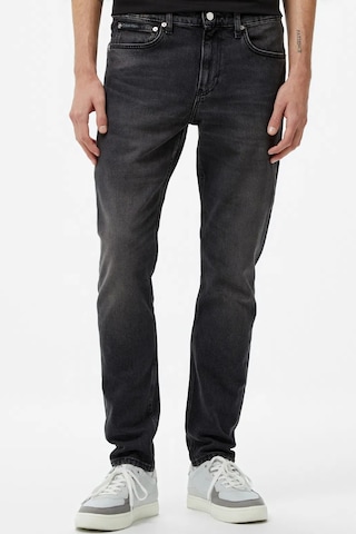 Calvin Klein Men's Slim Taper Jean Erkek Kot Pantolon Siyah Siyah