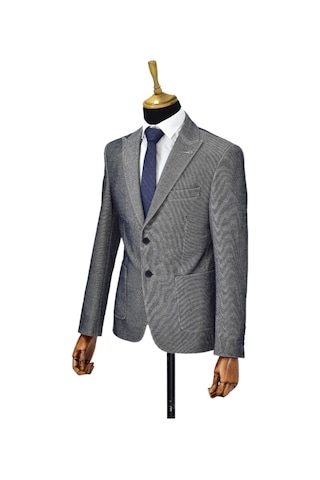 Erkek Tek Spor Ceket Çift Yırtmaçlı Bgl-st04512 Antrasit