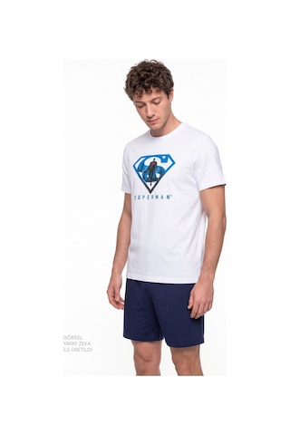 Penti Erkek Renkli Lic-Superman Pijama Takımı