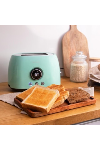 Cecotec Classictoast 8000 Blue Double 800 W Dijital Göstergeli Ekmek Kızartma Makinesi