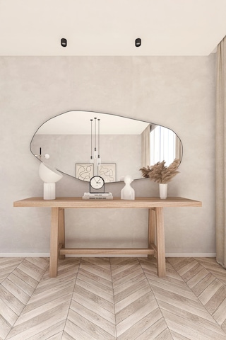 Fawdecor Amsterdam Dekoratif Duvar Aynası 70 X 140 Cm Siyah