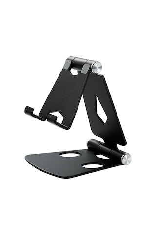 Tenfowee "270 Derece Ayarlanabilir Çift Katlanır Alüminyum Telefon Standı - Kaymaz Tabanlı" Diğer