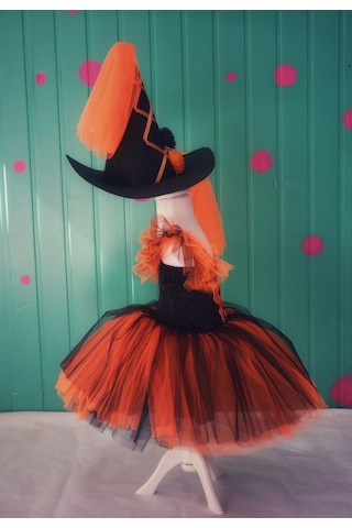 Pano Kids Halloween Kostümü Turuncu