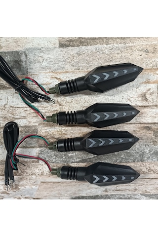 Led Sinyal Ok Desen V2 4'lü Kayar Ledli