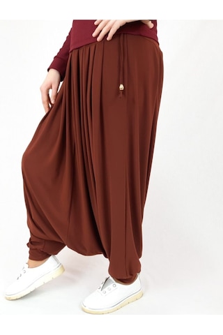 Özözkanlar Kadın Kiremit Cepli Sandy Hoby Şalvar Kiremit