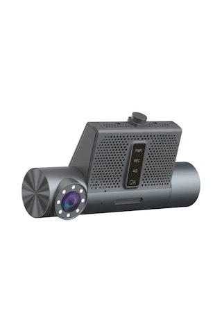 Techsmart Tch-bk6mzh-2ch Dahili 2 Kameralı Wıfı + H265 Mobil Araç Kamera