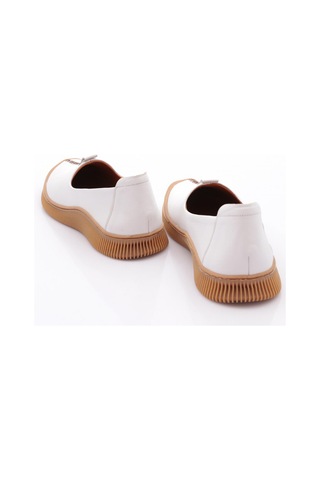 Dgn 25121 Kadin Comfort Ayakkabi Beyaz