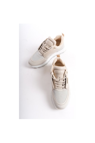 D0852 Günlük Ortopedik Kadın Garantili Sneaker Spor Ayakkabı VIZON