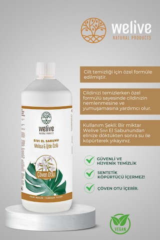 Çöven Otlu Sıvı El Sabunu 1000 Ml