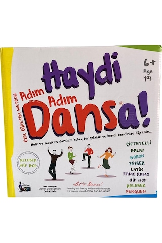 Haydi Dansa Adım Adım Dans Oyunu Eğitici Hareketli Kutu Oyunu 6+ Yaş