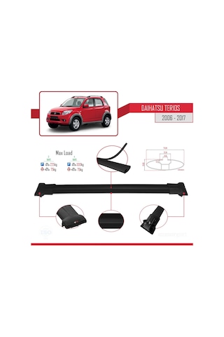 Daihatsu Terios 2 J200 2006-2017 Arası İle Uyumlu Fly Model Ara