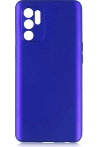 Oppo Reno 6 4g Kılıf Esnek Yapılı İnce Slim Silikon Kapak Ryc/premier Lacivert