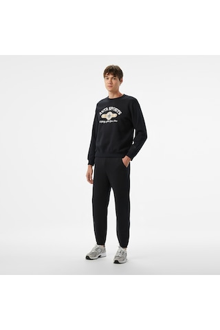 Anta Iconic Erkek Siyah Sweatshirt 872518713 Siyah