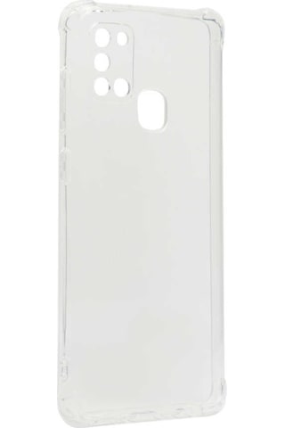 Galaxy A21S Kılıf Zore Kamera Korumalı Nitro Anti Shock Silikon Renksiz
