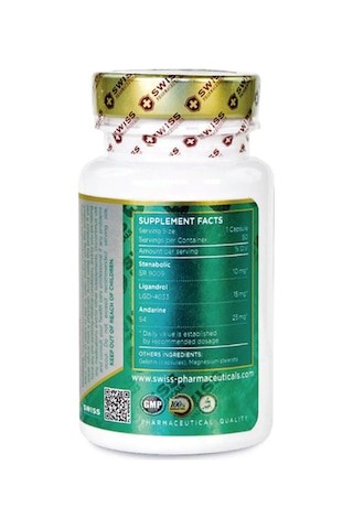 Swiss Clenodrol 50 Kapsül Sr9009 Lgd Ligandrol S4 Andarine
