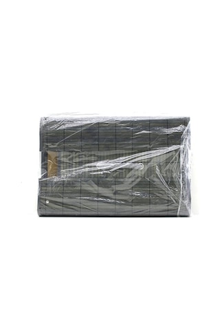 Gri 2 Boy D.dörtgen Bambu Kenar Organizer Sepet Ahşap Altlık - Bezli 25x14-28x18cm 5468 Çok Renkli